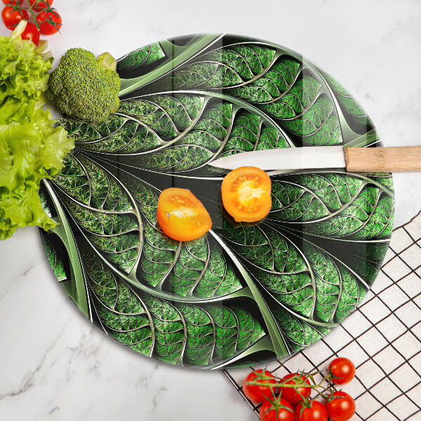 Tábua de cortar alimentos Estrutura das nervuras das folhas