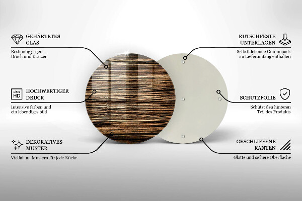 Tábua para cozinha Textura de madeira