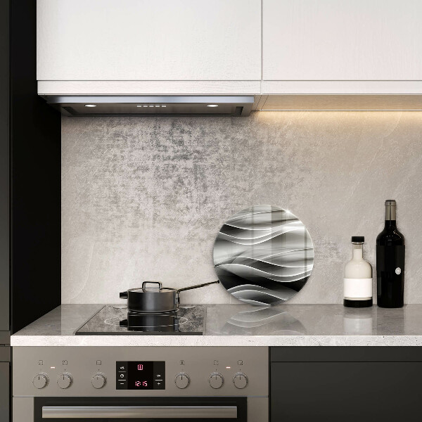 Tábua corte Linhas de fumaça abstratas