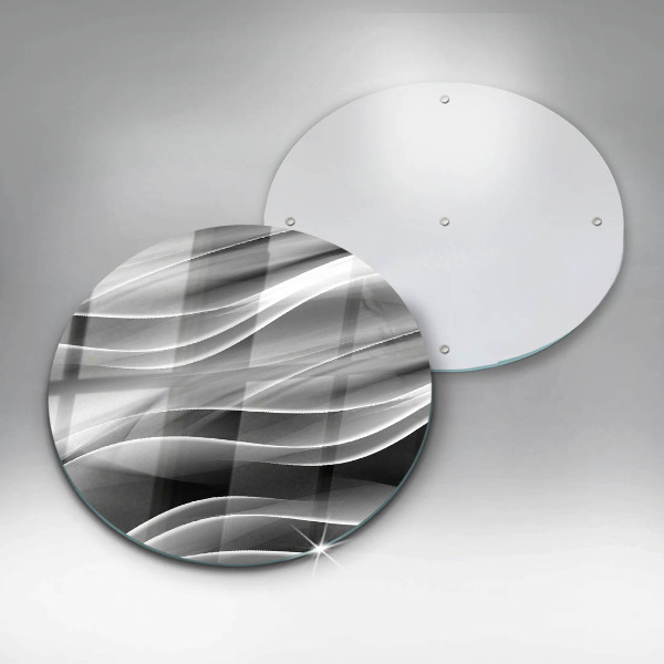 Tábua corte Linhas de fumaça abstratas