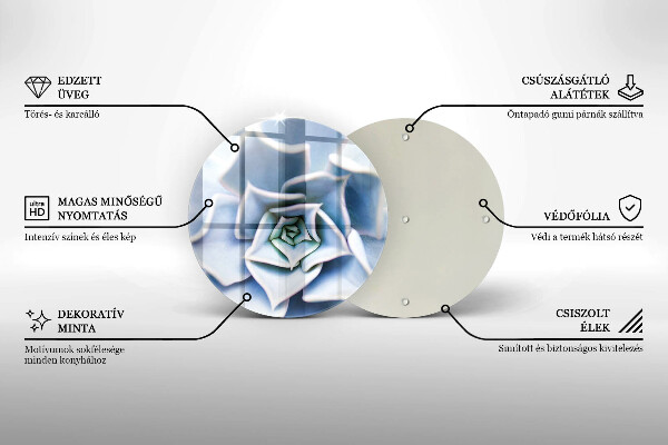 Tábua para corte planta de flor