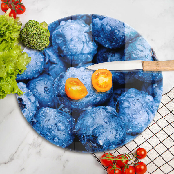 Tábua de cortar Mirtilos suculentos