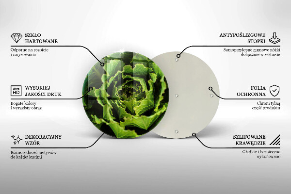 Tábua cozinha Comer folhas de alface