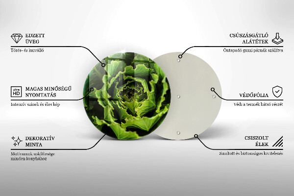 Tábua cozinha Comer folhas de alface