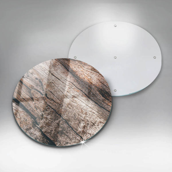 Tábua de corte de vidro Estrutura de madeira