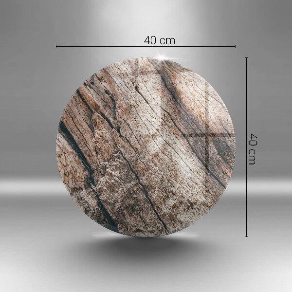 Tábua de corte de vidro Estrutura de madeira