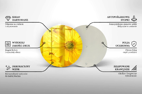 Tábua cozinha Pétalas de flores