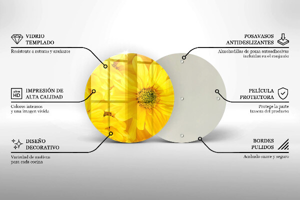 Tábua cozinha Pétalas de flores