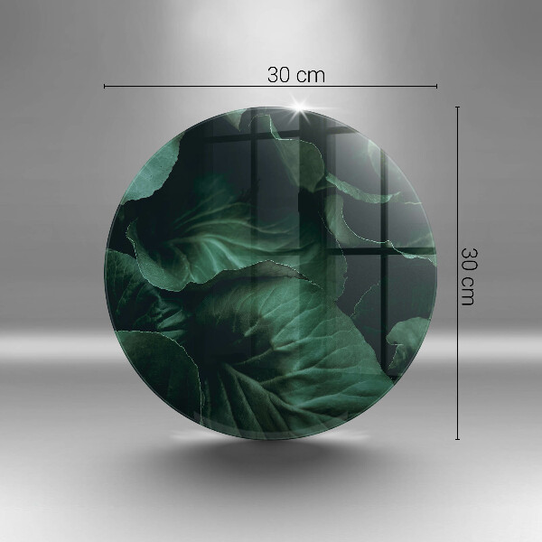 Tábua para cozinha Folhas escuras selvagens