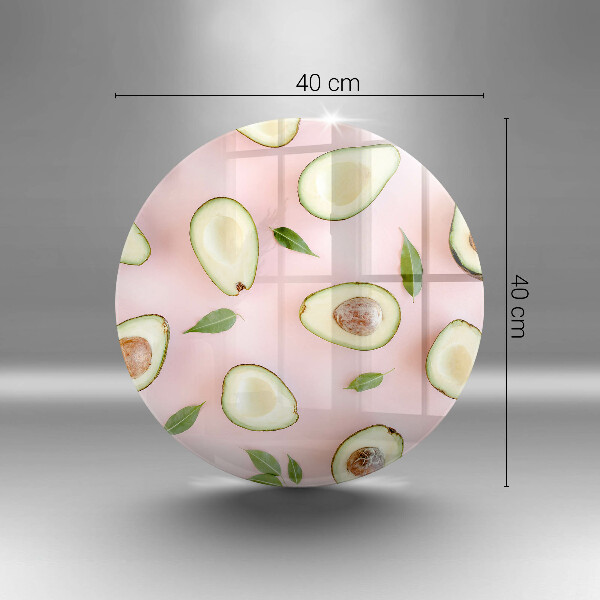 Tábua de cortar Padrão de abacate