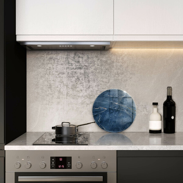 Tábua de cortar de vidro Textura de pedra de mármore