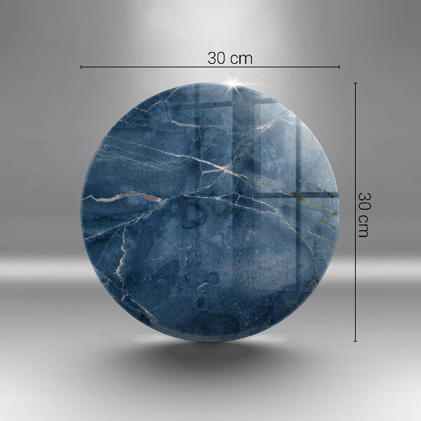 Tábua de cortar de vidro Textura de pedra de mármore