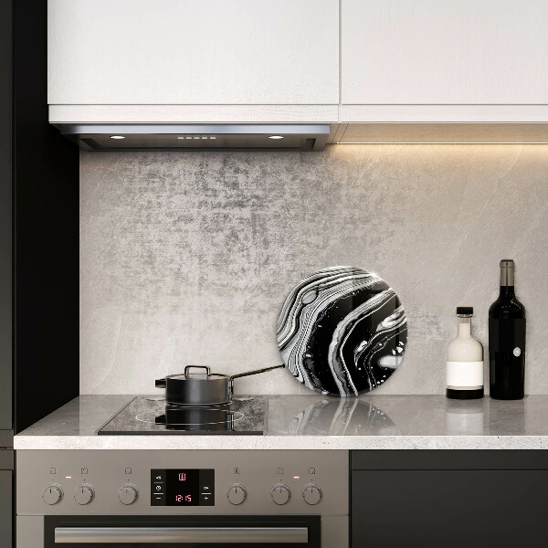 Tábua de cortar de vidro Abstração de tinta