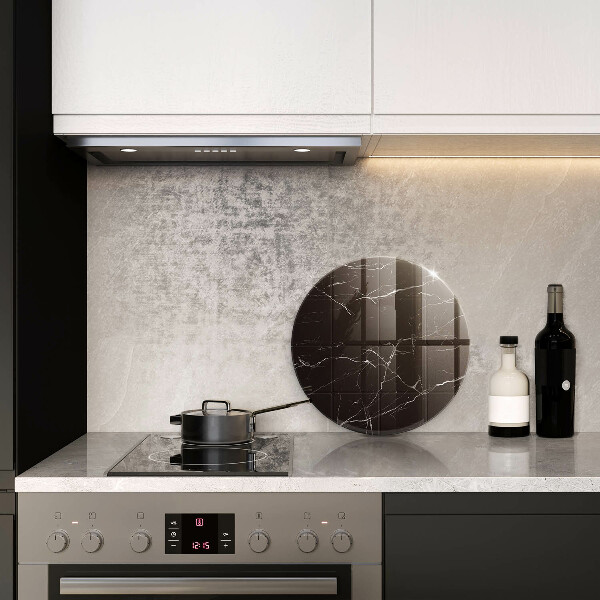 Tábua de cortar de vidro Azulejos de mármore