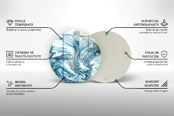 Tábua para corte Estrutura com ouro
