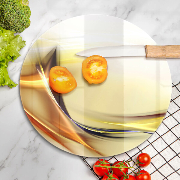 Tábua de cortar Linhas abstratas de luz