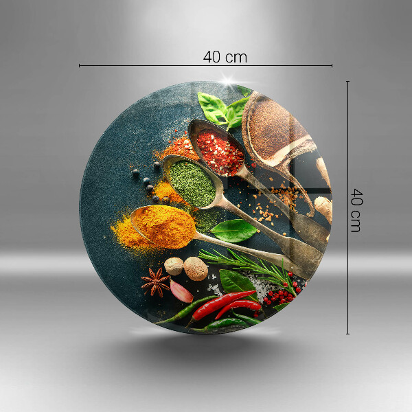 Tábua cozinha Colheres de tempero de cozinha