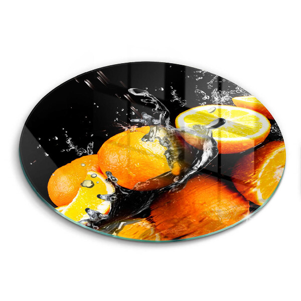 Tábua cozinha Fruta laranja suculenta