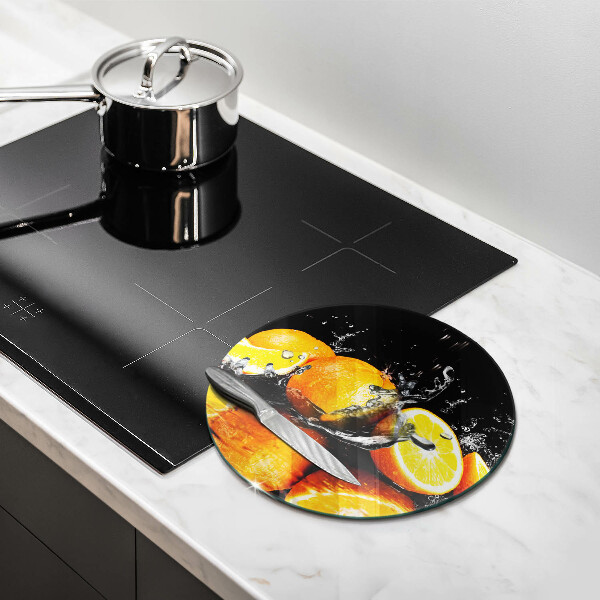 Tábua cozinha Fruta laranja suculenta