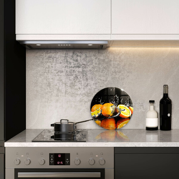 Tábua cozinha Fruta laranja suculenta