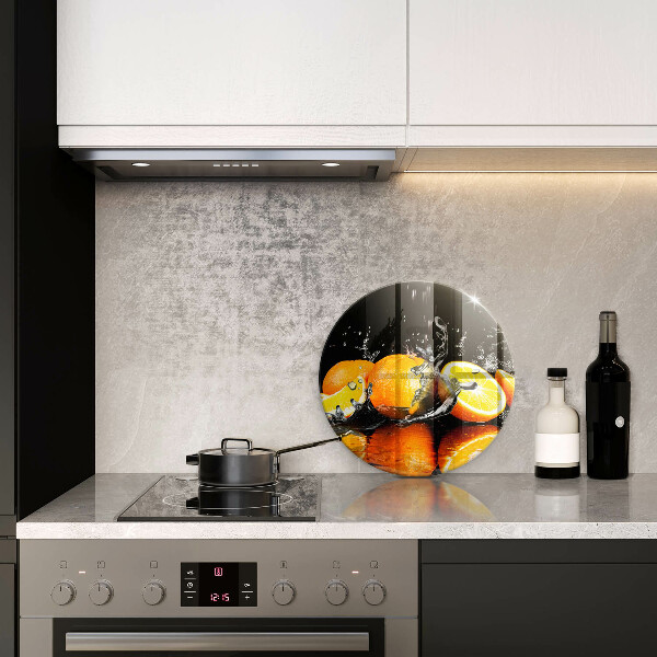 Tábua cozinha Fruta laranja suculenta