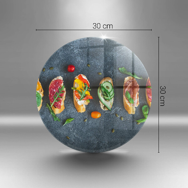 Tábua para cozinha Sanduíches coloridos