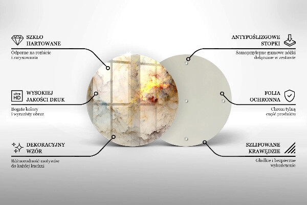 Tábua cozinha Textura de mármore com ouro