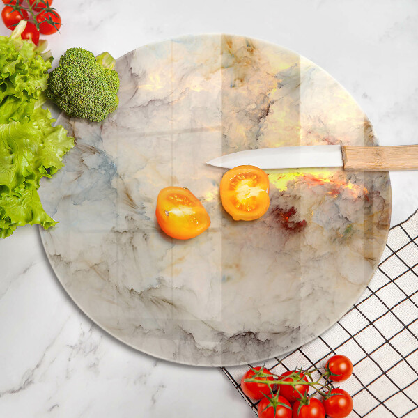 Tábua cozinha Textura de mármore com ouro