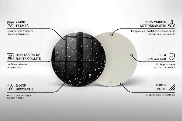 Tábua de corte Grés escuro