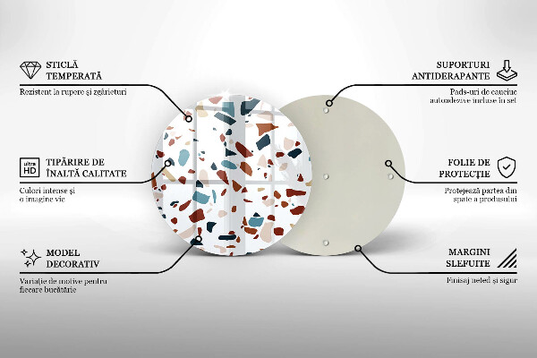 Tábua para cozinha Pedra decorativa