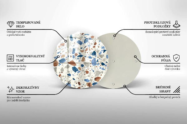 Tábua de cortar Grés decorativo