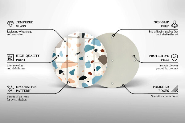 Tábua para cozinha Grés decorativo