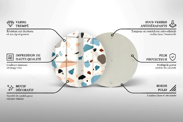 Tábua para cozinha Grés decorativo