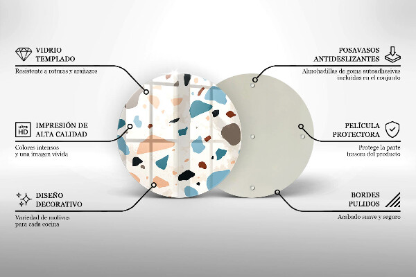 Tábua para cozinha Grés decorativo
