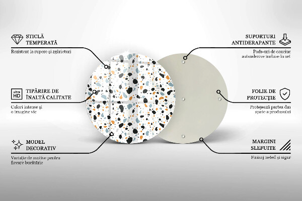 Tábua para corte Grés decorativo