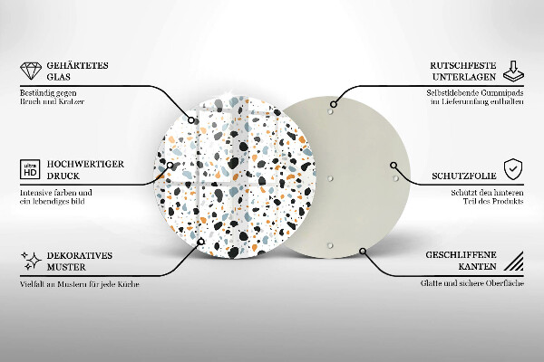 Tábua para corte Grés decorativo