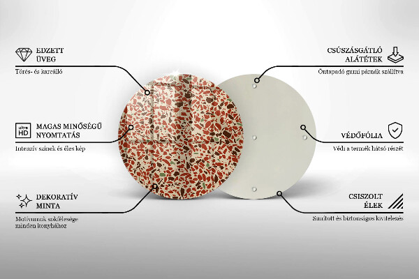 Tábua de cortar Pequenos grés