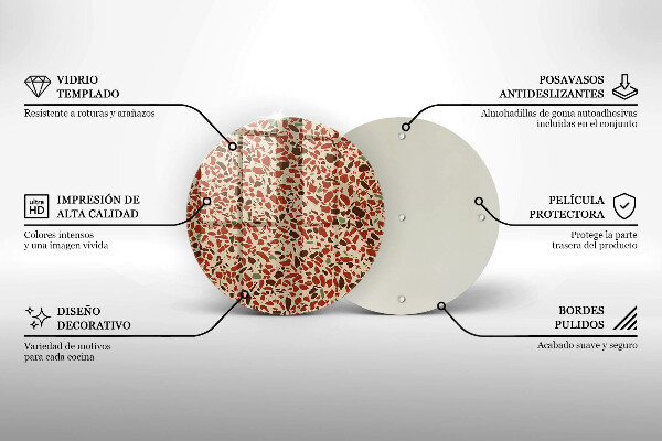 Tábua de cortar Pequenos grés