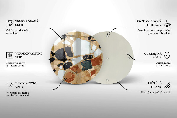 Tábua cozinha Lajes de pedra decorativas