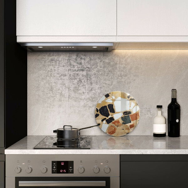 Tábua cozinha Lajes de pedra decorativas