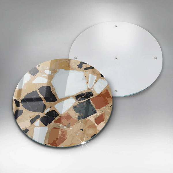 Tábua cozinha Lajes de pedra decorativas