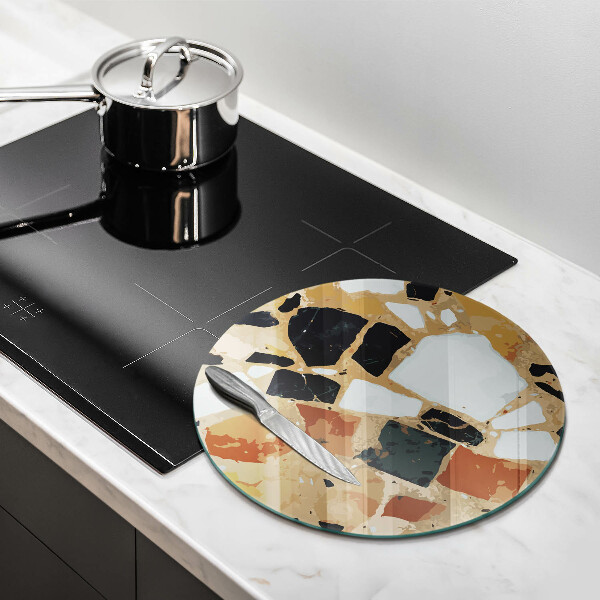 Tábua cozinha Lajes de pedra decorativas