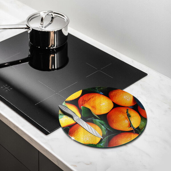 Tábua de vidro Laranjas de frutas