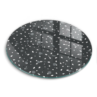 Tábua de corte de vidro Pedra decorativa