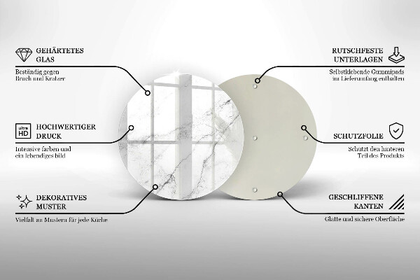Tábua cozinha Textura de mármore elegante
