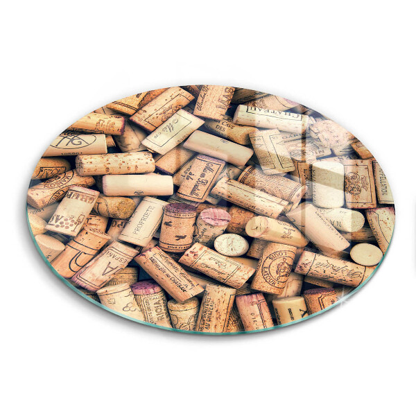 Tábua para cozinha Padrão de rolhas de vinho