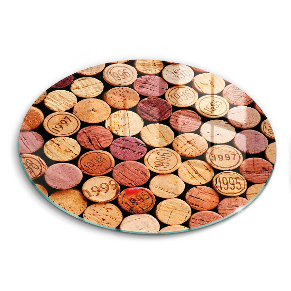 Tábua para corte Padrão de rolhas de vinho