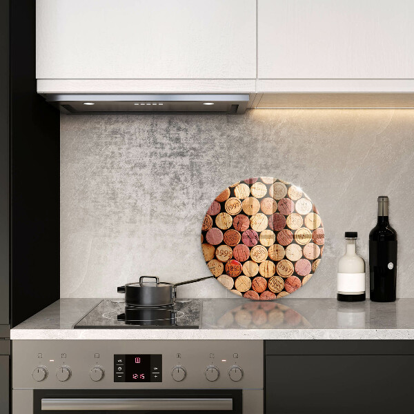 Tábua para corte Padrão de rolhas de vinho