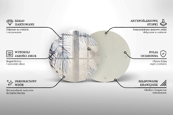 Tábua de cortar Folhas sutis