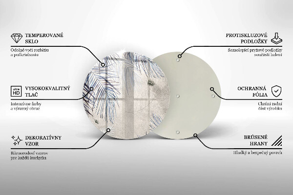 Tábua de cortar Folhas sutis